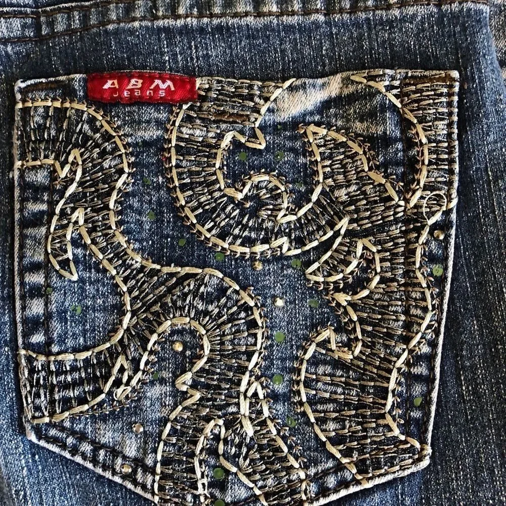 ABM Distressed Jeans size 13 GUC.